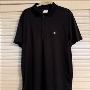 Izod Men's Black Polo Shirt